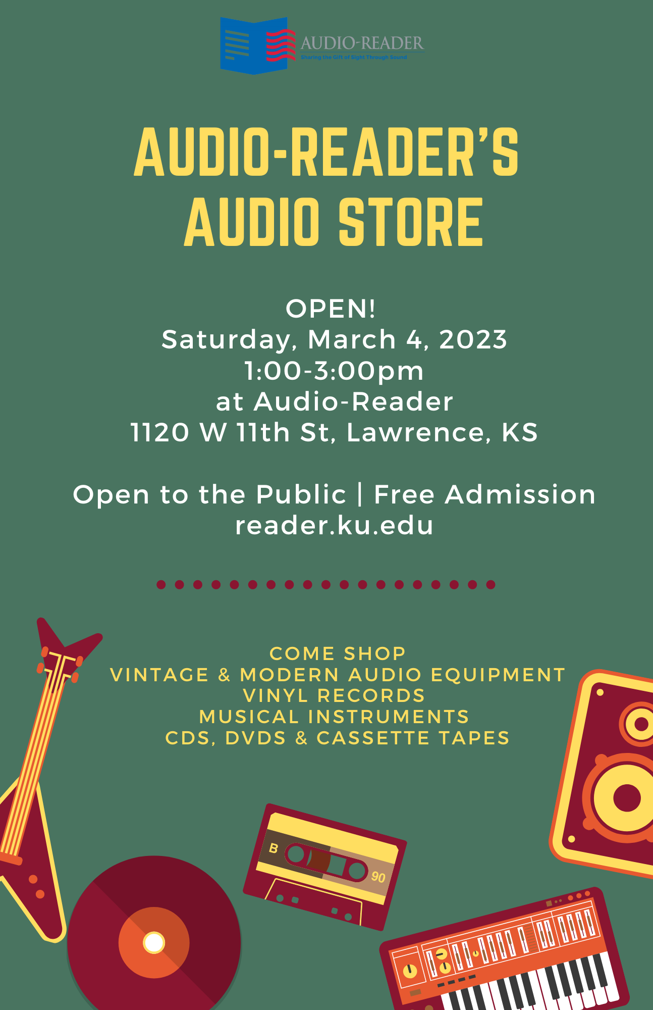 Audio Sale Audio Reader